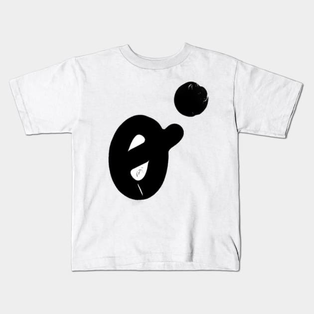 Zero to the Power of Zero Kids T-Shirt by AtlanticFossils